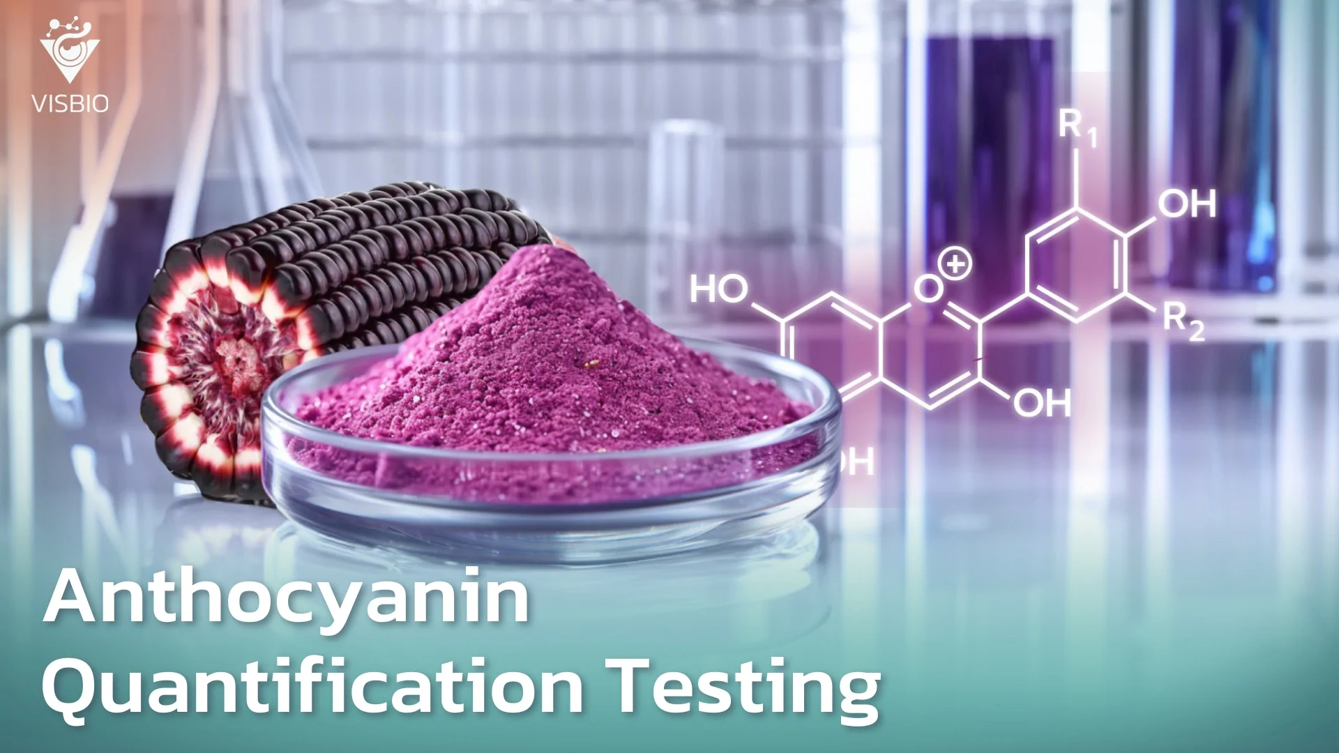 บริการทดสอบปริมาณ สารแอนโทไซยานินทั้งหมด ( Total Anthocyanin )