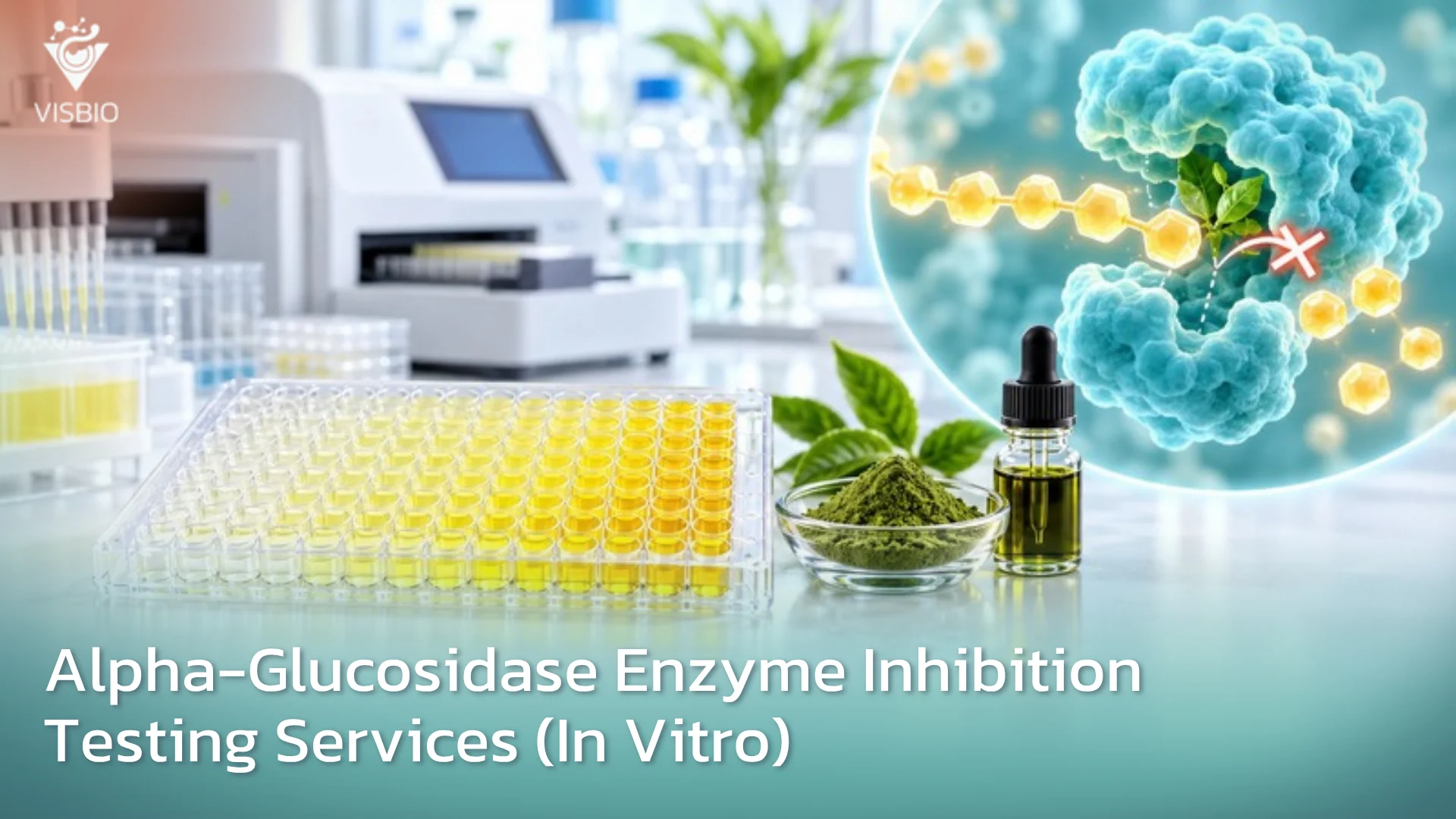 Alpha-Glucosidase (α-glycosidase) Enzyme Inhibition Testing Service