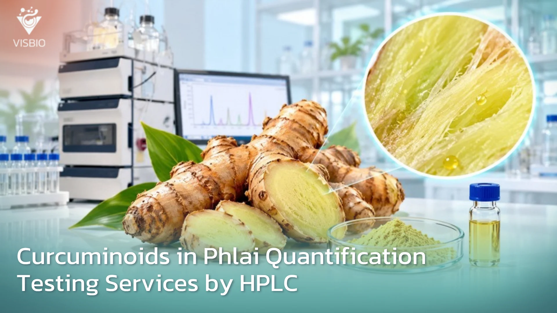 Analyzing The Quantity of Curcuminoids in Phlai Using HPLC