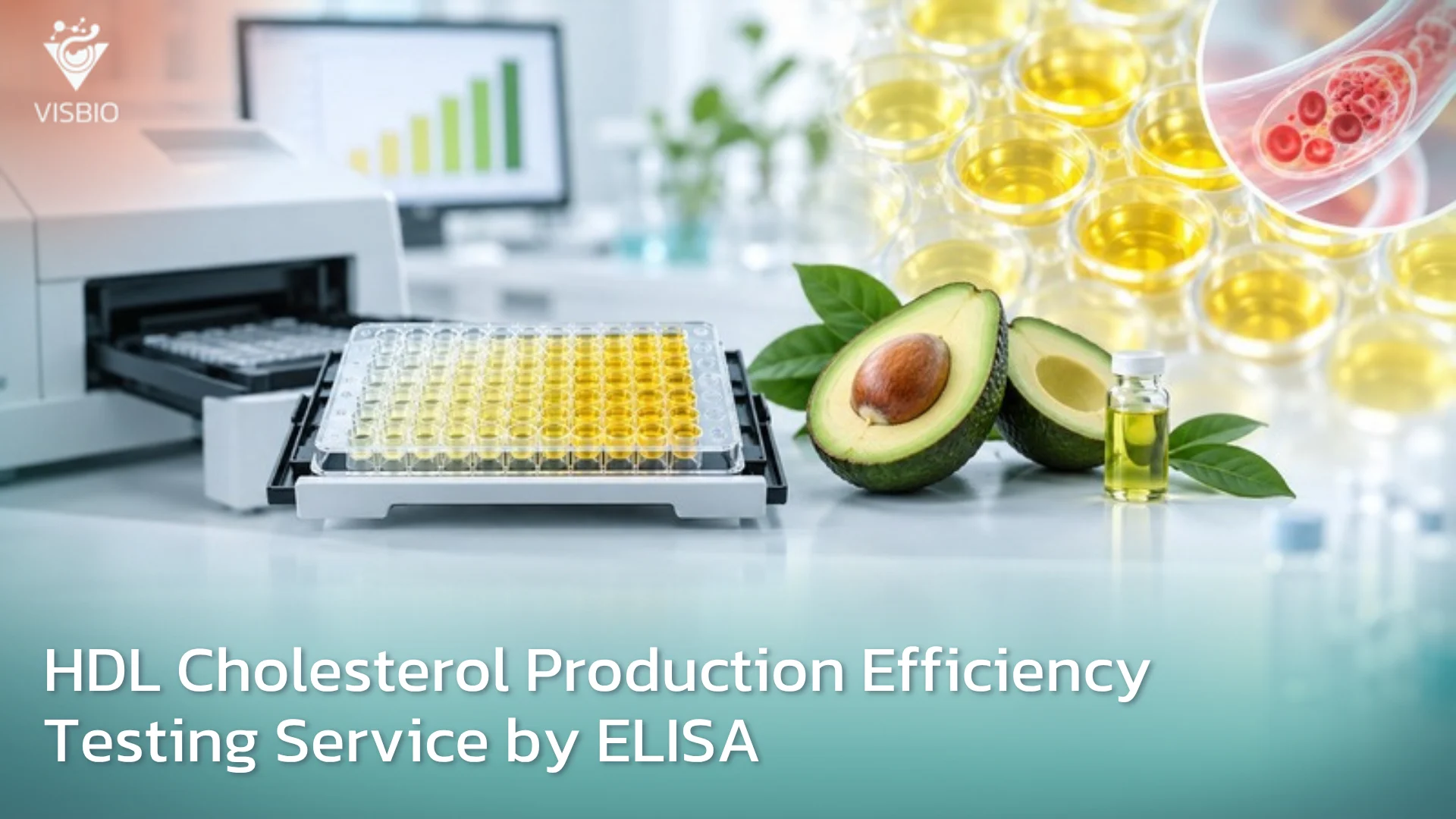 บริการทดสอบประสิทธิภาพการผลิตคอเลสเตอรอล Cholesterol-HDL