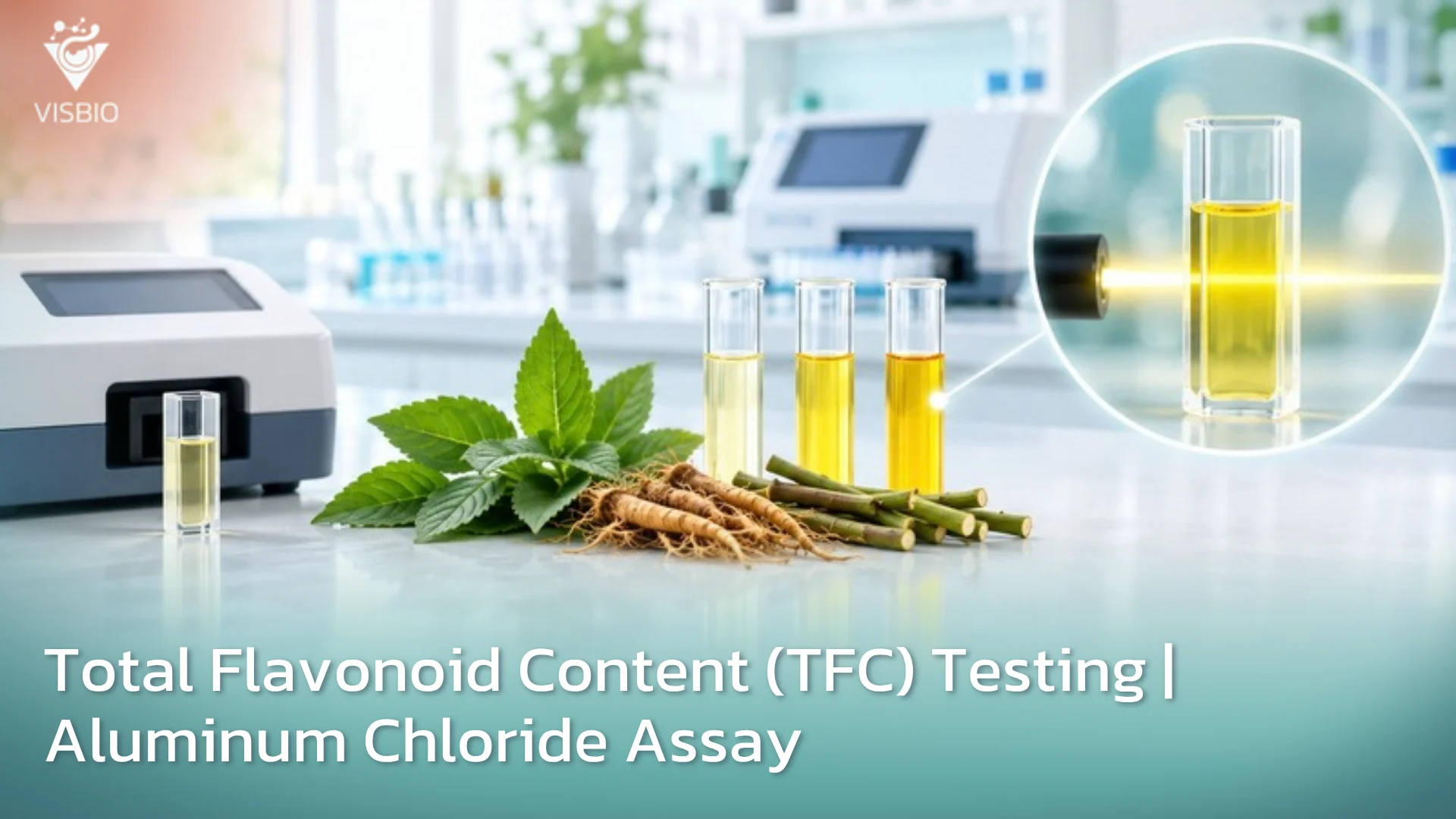 บริการทดสอบปริมาณสารฟลาโวนอยด์ทั้งหมด (Total Flavonoid Content)