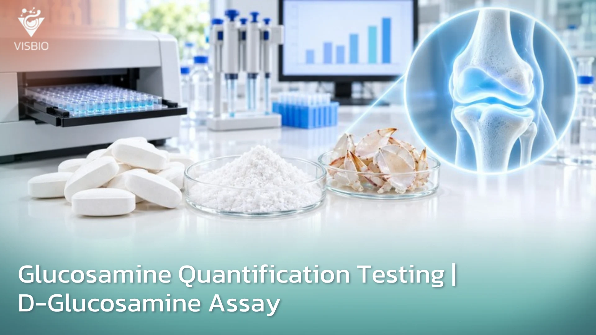 บริการทดสอบปริมาณสารกลูโคซามีน Glucosamine