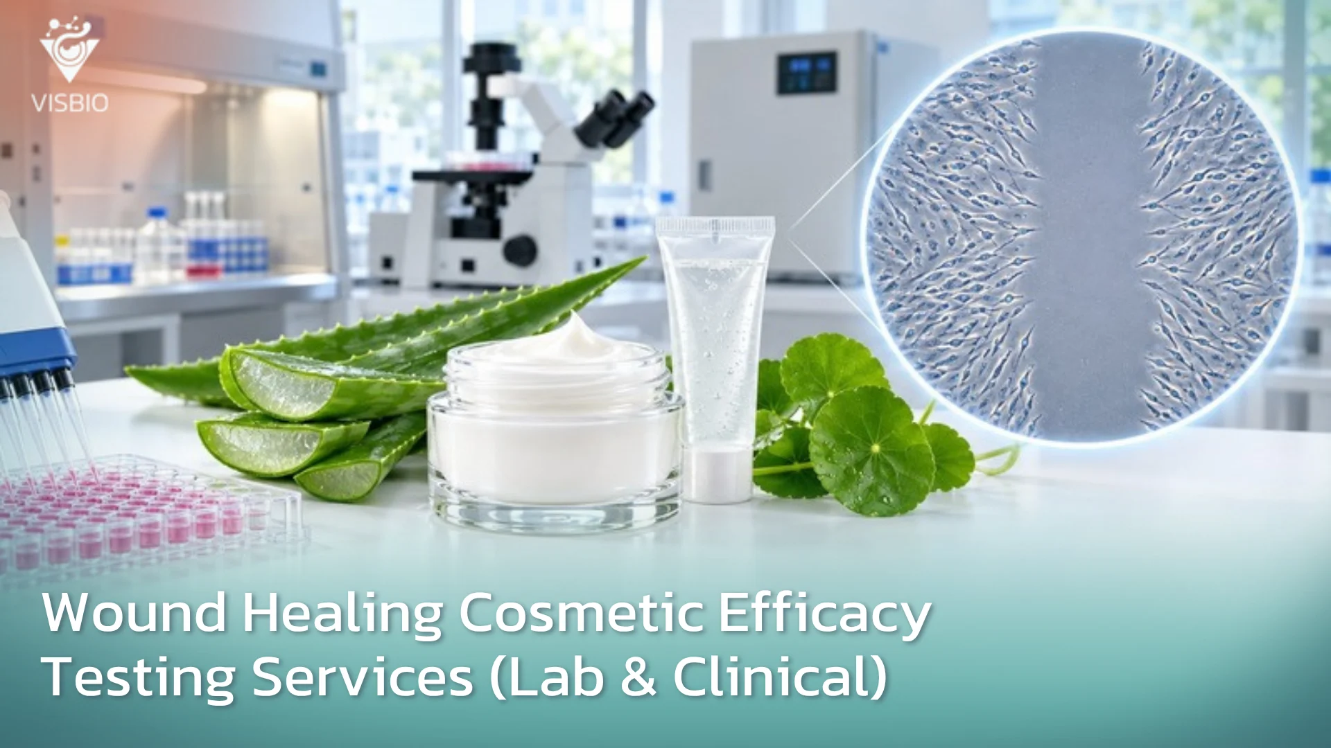 บริการทดสอบประสิทธิภาพเครื่องสำอาง: พิสูจน์ผลลัพธ์สมานแผล (Wound Healing)