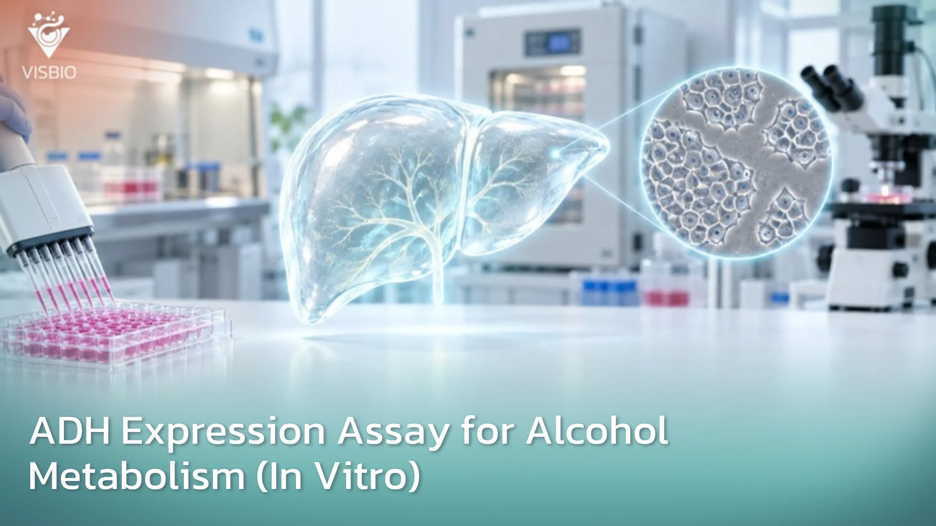 บริการทดสอบการแสดงออกของเอนไซม์ Alcohol dehydrogenase
