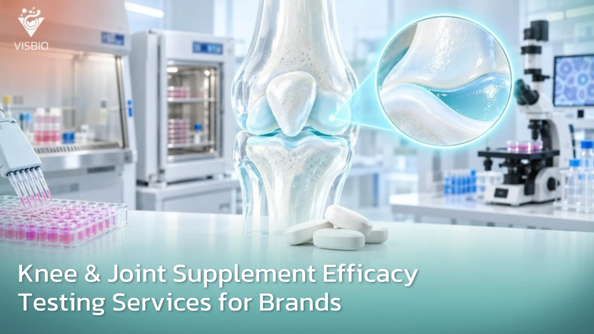 บริการทดสอบประสิทธิภาพผลิตภัณฑ์เสริมอาหารบำรุงข้อเข่า Joint Support Supplement