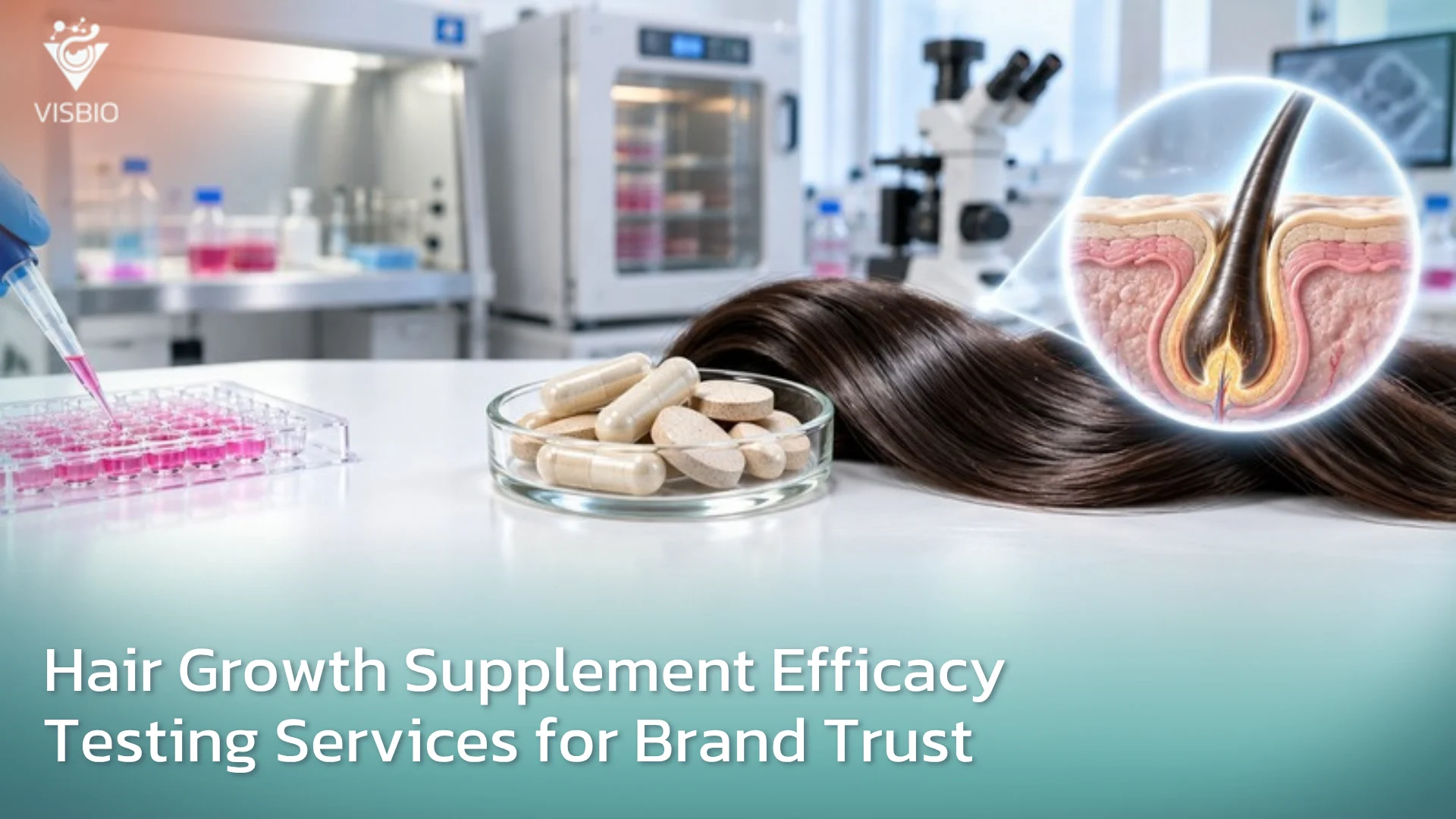 การยกระดับมาตรฐานผลิตภัณฑ์เสริมอาหารบำรุงผม (Hair growth supplements) ด้วยบริการทดสอบประสิทธิภาพ