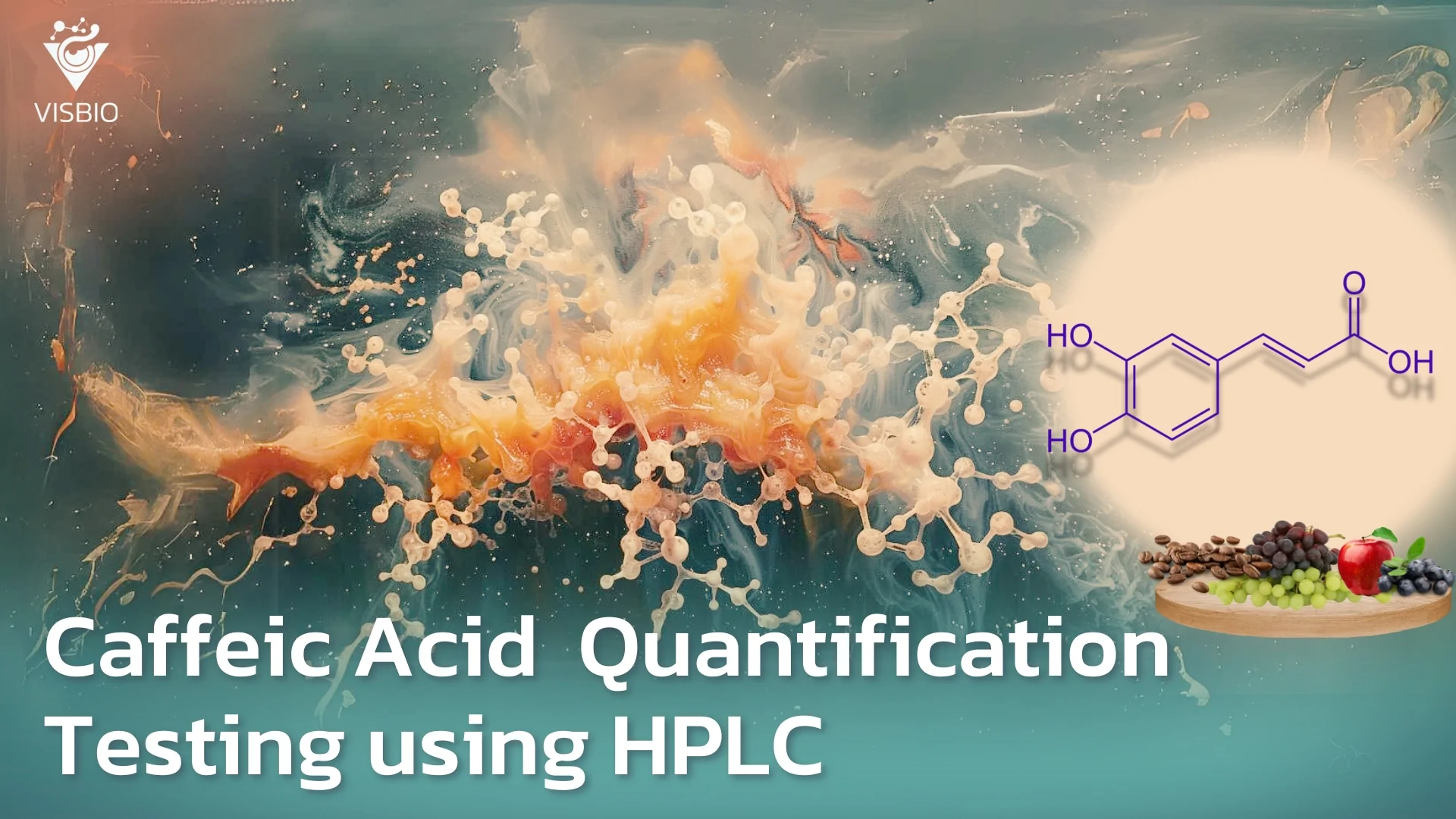 บริการทดสอบปริมาณสาร Caffeic Acid ด้วยเทคนิค HPLC