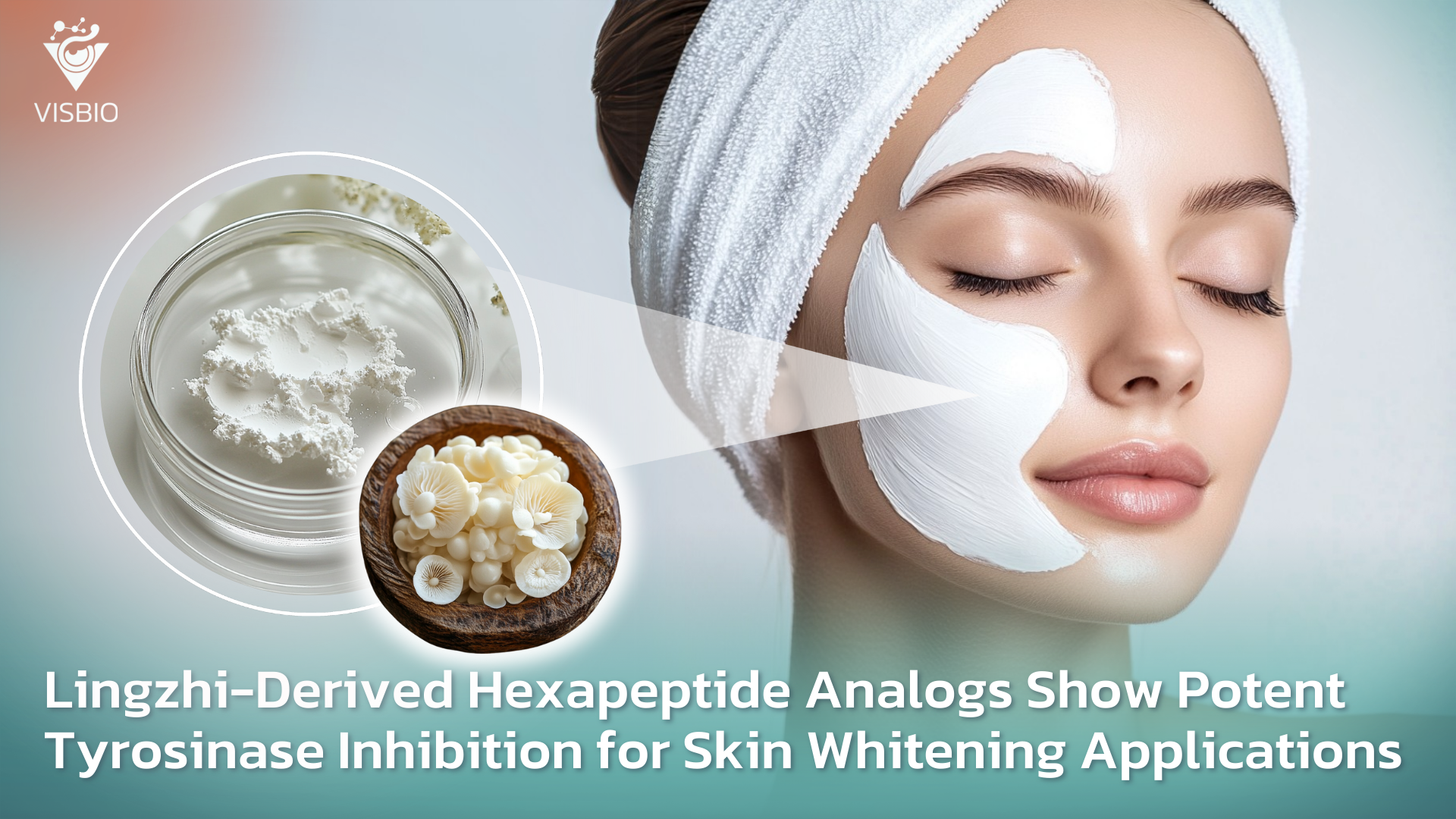 Lingzhi-Derived Hexapeptide Analogs Show Potent Tyrosinase Inhibition for Skin Whitening Applications