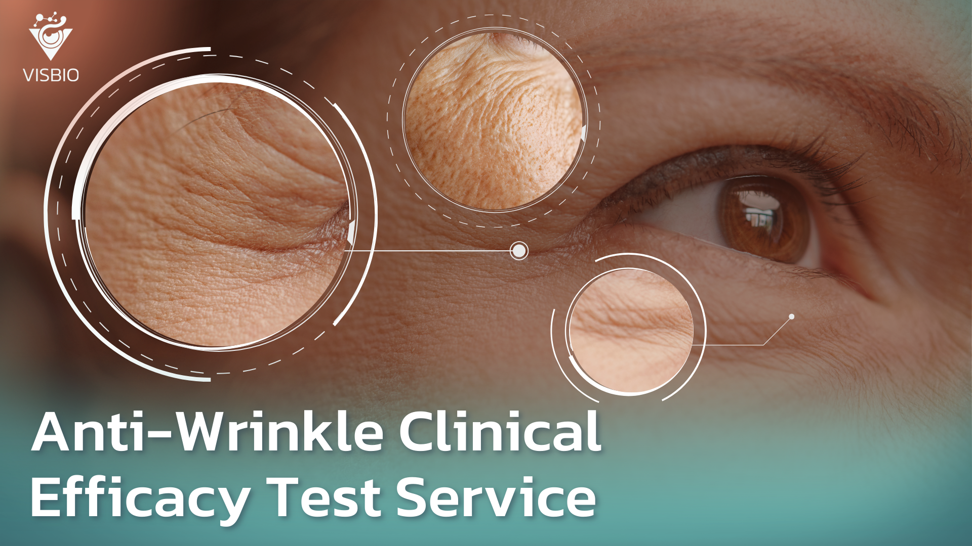 บริการทดสอบทางคลินิกประเมินประสิทธิภาพผลิตภัณฑ์ด้านลดเลือนริ้วรอยรอบดวงตา (Eye Wrinkle Reduction Efficacy)