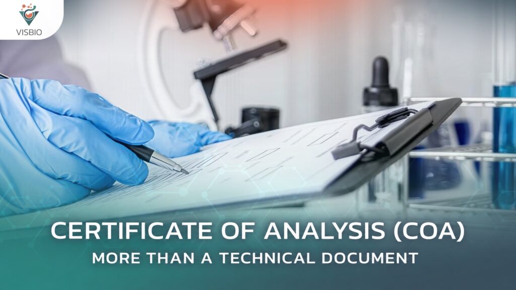 Certificate of Analysis (COA): more than a technical document