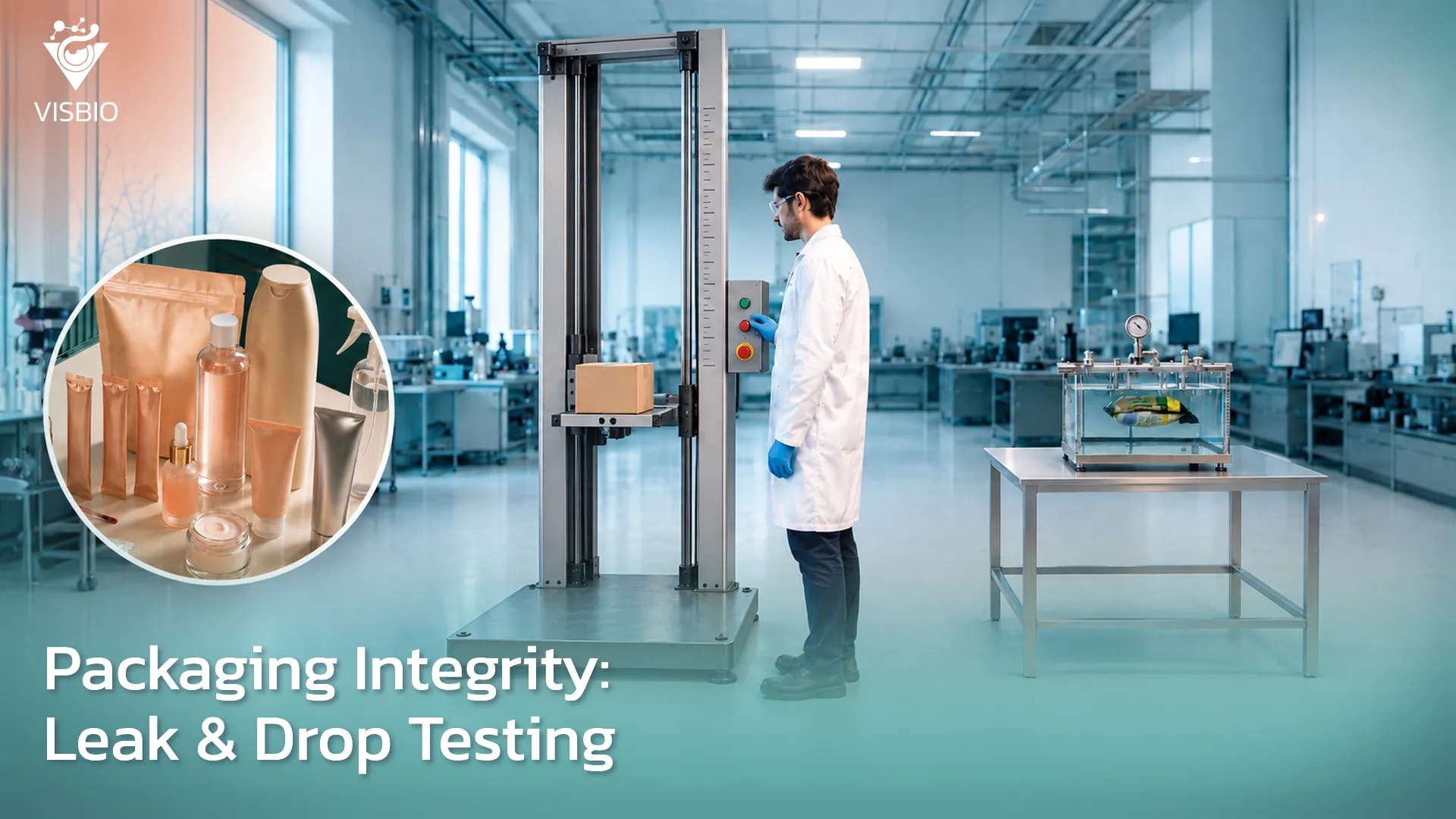 บริการทดสอบการรั่วซึมและการตกกระแทกของบรรจุภัณฑ์ (Leak Test และ Drop Test)